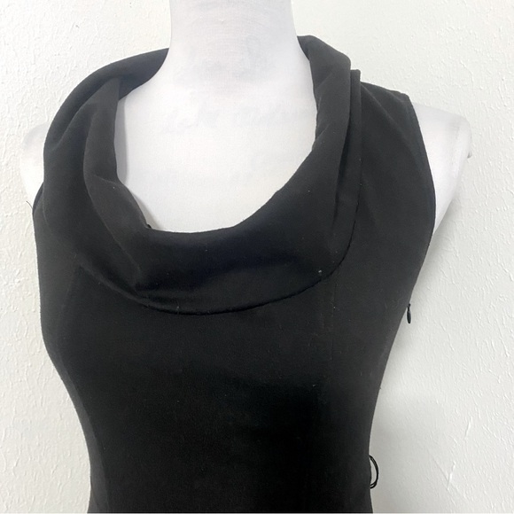 Grass Collection Women’s Black Mini Sleeveless Dress Size 3 (missing belt) EUC - Picture 3 of 6
